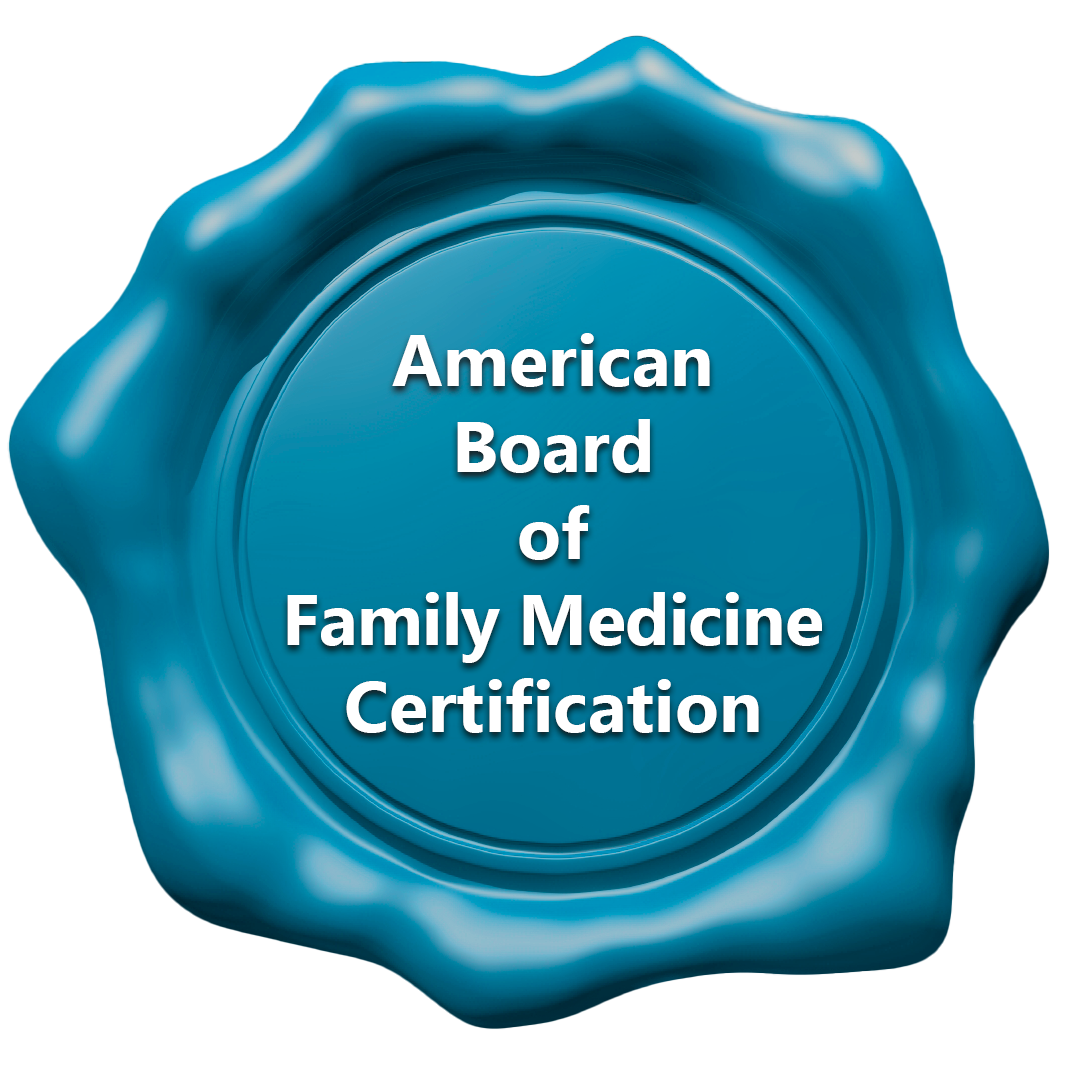 American Board Family Medicine Certified