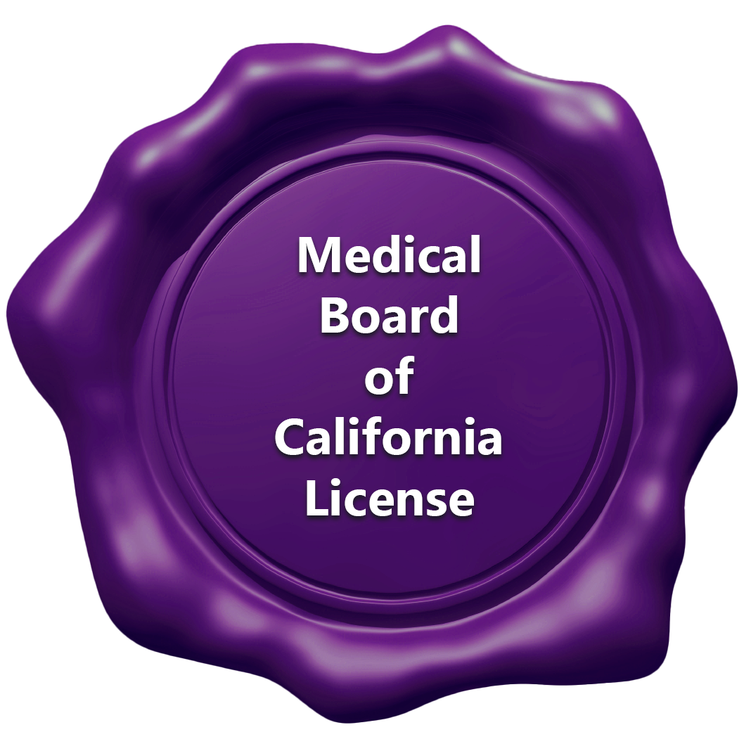 Medical Board of California Certified